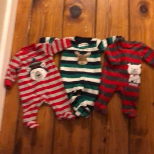 Newborn Fleece Pajamas